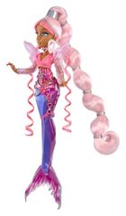 Mermaze Mermaidz, Syrenka Harmonique, lalka modowa zmieniająca kolor, pink