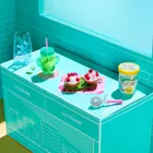 MGA's Miniverse, Make It Mini, Foods: Cafe, kula niespodzianka, mini jedzenie