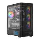 Modecom, Volcano, obudowa komputerowa, AQ400 ARGB MIDI, czarna