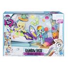 My Little Pony, Equestria Girls, Rainbow Dash, Plaża, zestaw z mini lalką