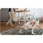 Nukido, leżaczek bujaczek z wibracją, miętowy