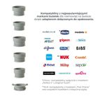 Nuvita, Warm'n'Mix, przenośny podgrzewacz do butelek z mlekiem dla niemowląt