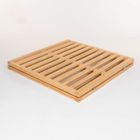 Nuxio, Avela, podest bambusowy do łazienki, 100-50 cm