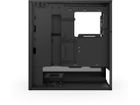 NZXT, H5 Flow Midi Tower, obudowa komputerowa z szybą, czarna