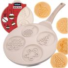 Orion, patelnia do jajek, 4 otwory, granitowa, 26 cm