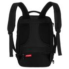 Peterson, plecak podróżny plecak, 2-komorowy, czarny