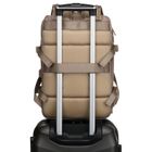 Peterson, plecak podróżny z portem USB, beżowy