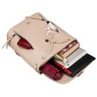 Plecak, beżowy, skóra ekologiczna, Rovicky