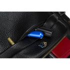 Plecak, czarny, skóra ekologiczna, Rovicky