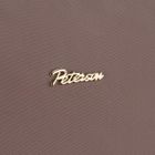 Plecak miejski, beżowy, Peterson