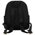 Plecak miejski, czarny, skóra ekologiczna, Peterson