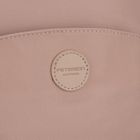 Plecak miejski, różowy, skóra ekologiczna, Peterson