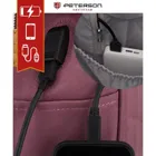 Plecak na latopa, fioletowy, Peterson