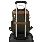 Plecak podróżny, bagaż podręczny do samolotu, zielony, Peterson