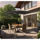 Plonos, parasol ogrodowy, składany, 6 segmentowy, z pokrowcem, 300 cm