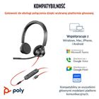 Poly, Blackwire 3325, słuchawki, USB-C, 3.5mm