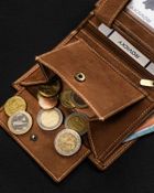 Portfel, brązowy, skórzany, Always Wild