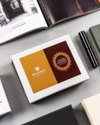 Portfel, czerwony, skórzany, Peterson