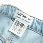 Regulowane jeansy o kroju wide leg NOWEAR