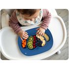 Ricokids, talerzyk dla dzieci silikonowy do karmienia, korona