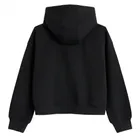 Rozpinana bluza z kapturem o kroju crop NOWEAR