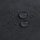 Ruhhy, pufa welurowa, szara, 76-38-38 cm