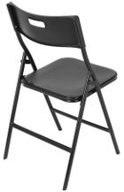 Saska Garden, zestaw cateringowy, turystyczny stół, składany, czarny, 86,5-86,5-71 cm