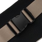 Saszetka na biodro, nerka, jasnoszara, Peterson