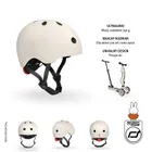 Scoot & Ride, Miffy, kask ochronny, Ash, rozmiar 45-51 cm