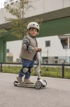 Scoot & Ride, zestaw ochraniaczy, Ash, rozmiar XXS