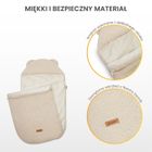 Sensillo, śpiworek 3w1, baranek, ciemny beż