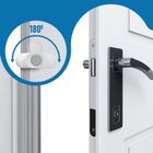 Sipo, zestaw blokad drzwi dla dzieci, regulowane ograniczniki, 2 szt.