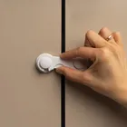 Sipo, zestaw zabezpieczeń do szaf i szuflad na zatrzask, 10 szt.