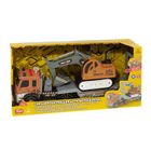Smiki, laweta z koparką, zestaw pojazdów, światło i dźwięk
