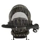 Smiki, Thunder Pro, wózek spacerowy, czarno-złoty