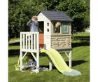 Smoby, domek ogrodowy na palach ze zjeżdzalnią