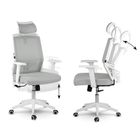 Sofotel, Rotar, fotel biurowy z mikrosiatki, szary