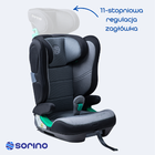 Sorino, Ceres, fotelik samochodowy, light grey, 100-150 cm