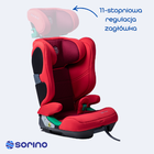 Sorino, Ceres, fotelik samochodowy, red, 100-150 cm