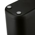 Tadar, Cuisine, ociekacz na sztućce, 2 komory, czarny, 13,5-7,5-10,8 cm