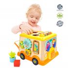 Top Bright, drewniany autobus, zabawka interaktywna