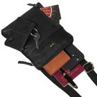 Torba listonoszka, czarna, skórzana, Peterson