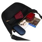 Torebka listonoszka, czarna, Peterson