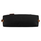 Torebka listonoszka, czarna, skóra ekologiczna, Peterson