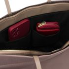 Torebka shopper, beżowa, Peterson