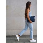 Torebka shopper, granatowa, Peterson