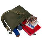 Torebka shopper, zielona, Peterson