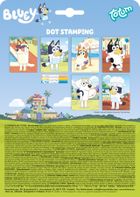 Totum, Bluey, kolorowanka ze stempelkami w pisaku, zestaw kreatywny