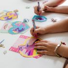 Totum, Unicorn, diementowa mozaika, zestaw kreatywny w walizce