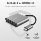 Trust, Dalyx, adapter, USB-C, 3w1